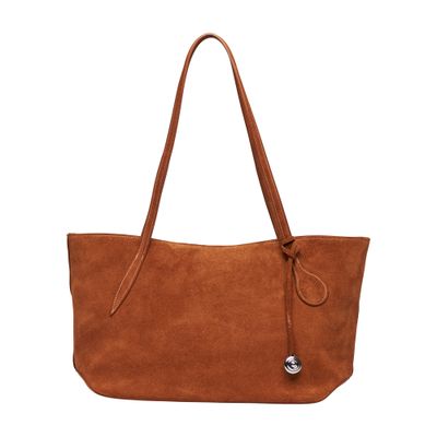 Liffner Sprout Medium Tote Bag In Brown