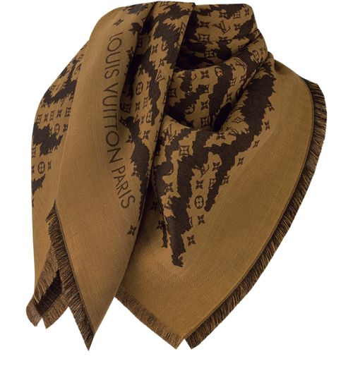 LOUIS VUITTON Tigergram Shawl