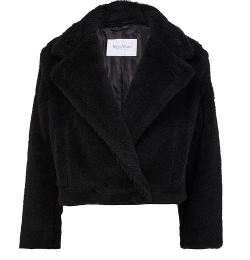 MAX MARA Kurze Jacke aus Teddy-Stoff Oggeri