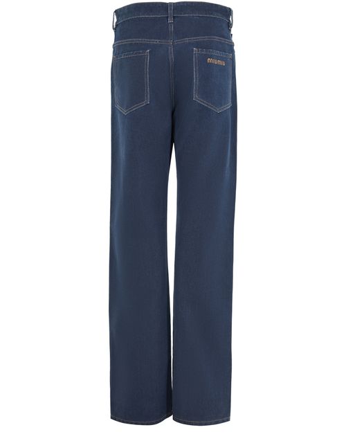 MIU MIU Jean Flock