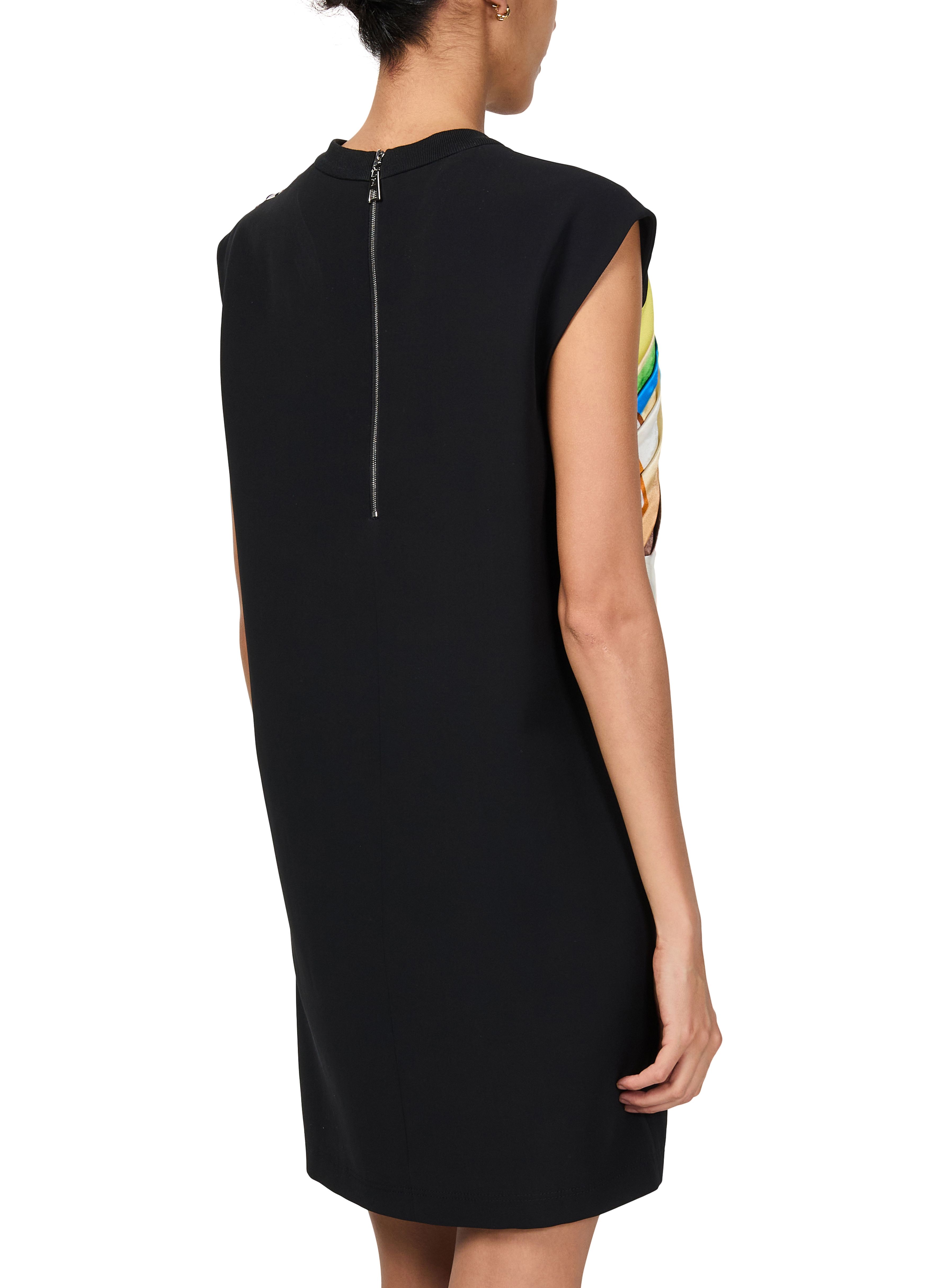 Pleated Insert Straight-Cut Dress thumbnail 4