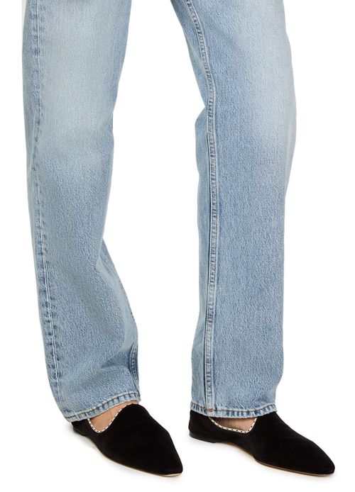TOTEME Venezianische Slipper aus Samt