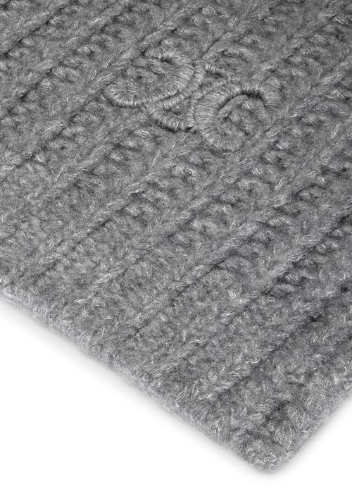 CELINE Triomphe scarf in cashmere, wool and silk