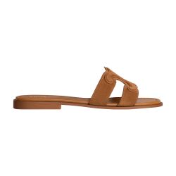 Marina Triomphe mule in suede calfskin
