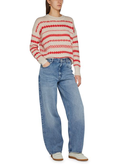 MARANT ETOILE Pull à encolure ras du cou Aretha