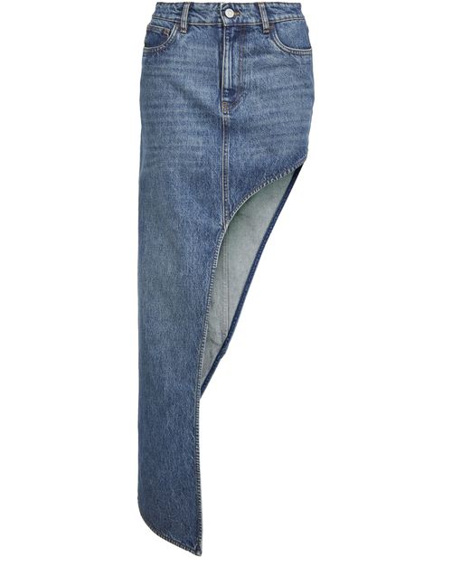 COPERNI Jeansrock mit One-Leg-Optik