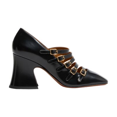Escarpins Chloé En Cuir Noir - Pointure 39 - Occasion En Bon état
