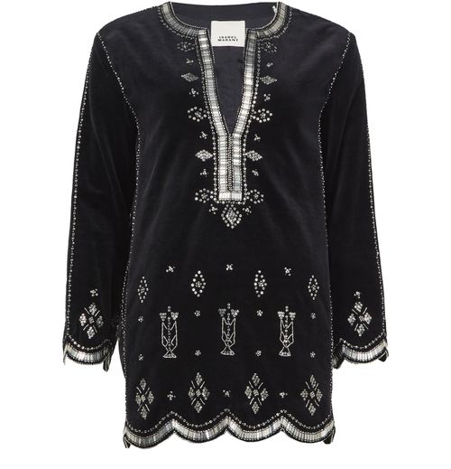 ISABEL MARANT Helene long-sleeved dress