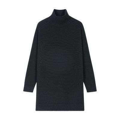 Bompard High-neck Dress In Black