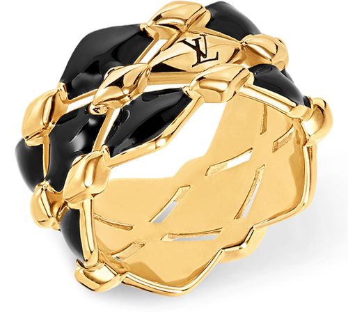 LOUIS VUITTON LV Malletage Ring