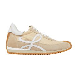 Women's Flow Runner in nylon and suede sneakers | LOEWE | 24S