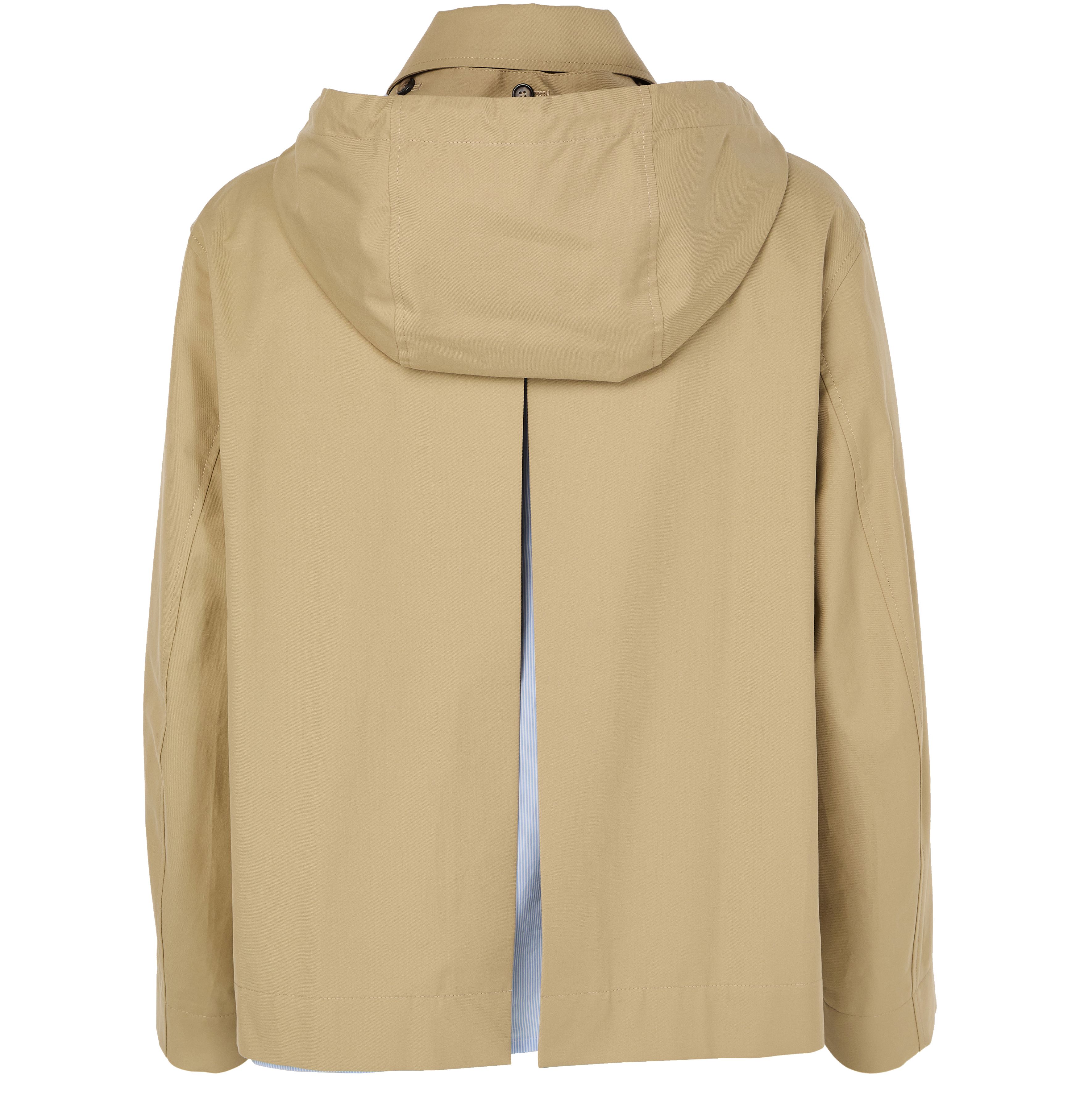 Hooded parka in cotton thumbnail 3
