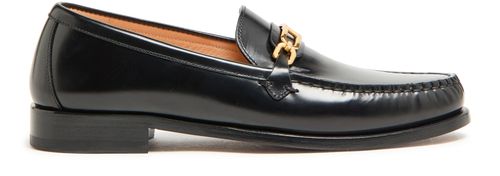 TOM FORD Brushed leather loafers