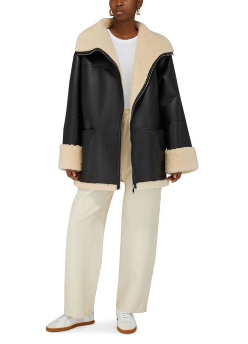 TOTEME Sheep leather jacket