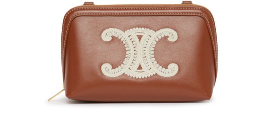 triomphe clutch with chain