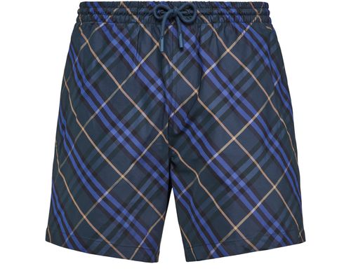 BURBERRY Check swim shorts