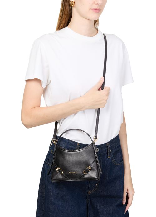 GIVENCHY Nano Voyou bag in shiny leather