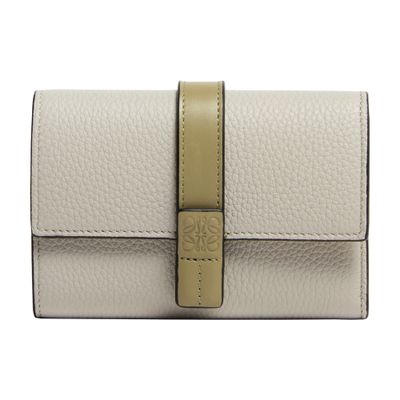 Small soft calf leather upright wallet
