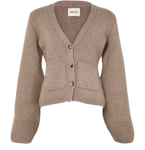 KHAITE Scarlet cashmere cardigan