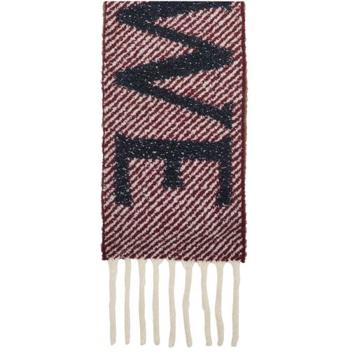 LOEWE Écharpe Leowe en laine et alpaga