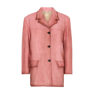 Prada Caban Camoscio In Petalo