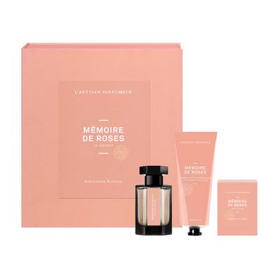 L'artisan Parfumeur Mémoire De Roses Gift Set In White