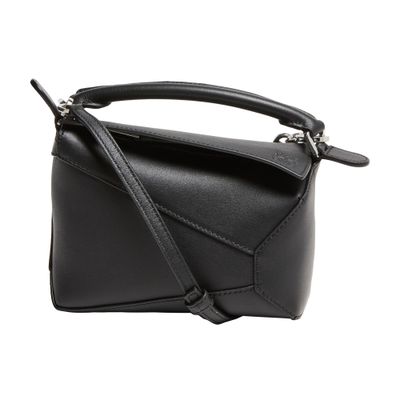 Loewe Puzzle Edge Mini Bag In Black