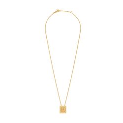 Celine m letter necklace sale