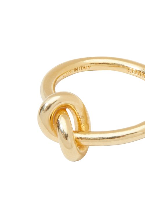 CELINE Bague Knot laiton