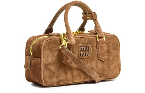 MIU MIU Arcadie suede bag