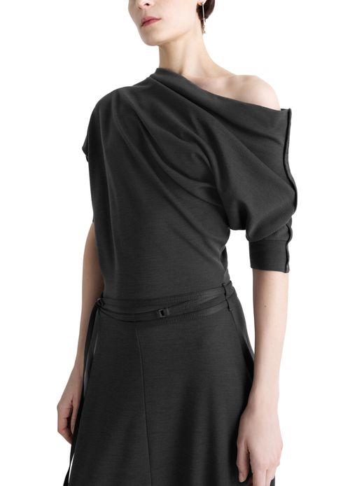 LEMAIRE Robe à ourlet torsadé