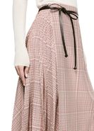 Bottega Veneta直営店 チェックコットン ムーライン スカート Bottega Veneta直営店 チェックコットン ムーライン スカート