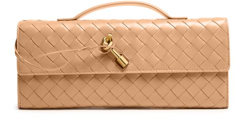 BOTTEGA VENETA Lange Clutch mit Henkel Andiamo