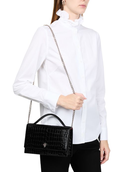 MCQUEEN Skull medium handbag