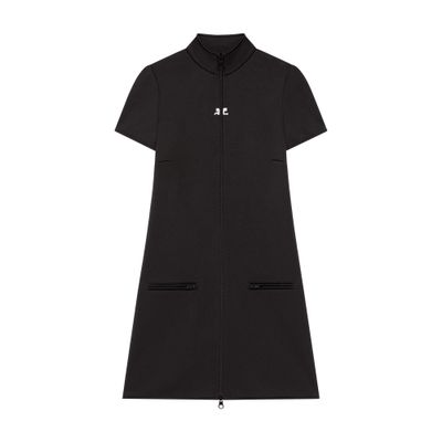 Interlock tracksuit mini dress