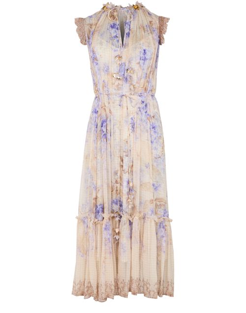 ZIMMERMANN Dawning flutter midi dress