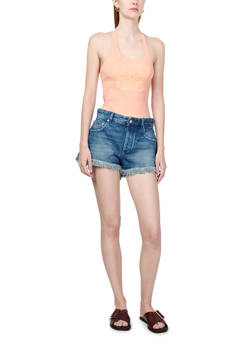 LOEWE Anagram tank top in cotton and viscose