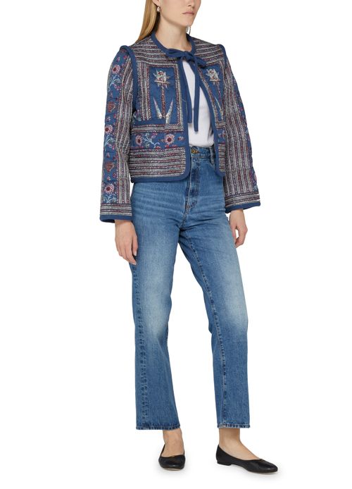 SEA NEW YORK Valeria print quilted coat