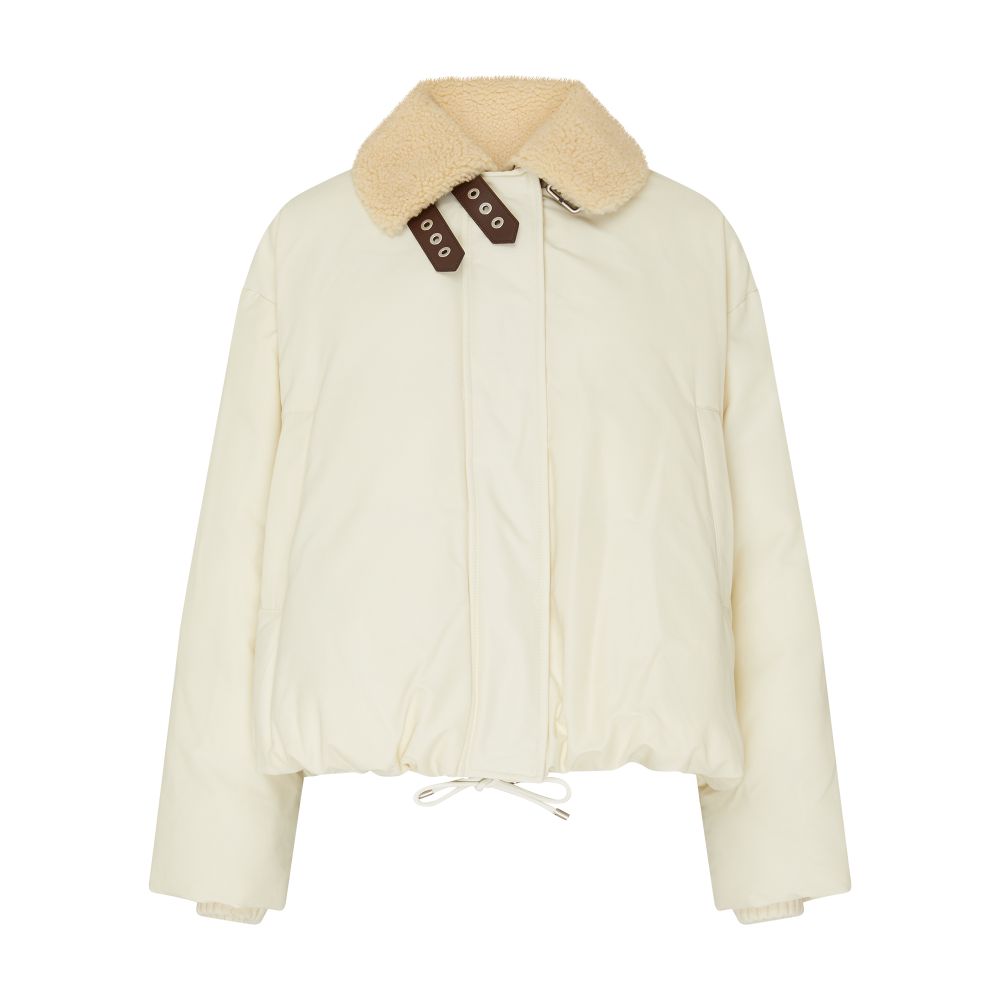 Technical cotton-blend down jacket thumbnail 7