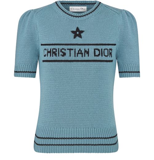 DIOR Pull à manches courtes "CHRISTIAN DIOR"