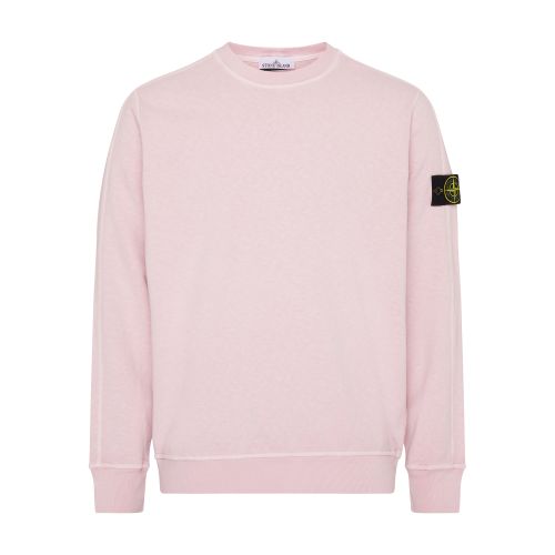 Stone Island Sweatshirt With Logo Patch In V0180