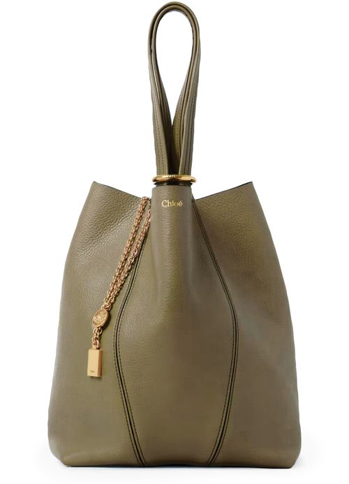 CHLOE Chloe Spin grained leather tote bag