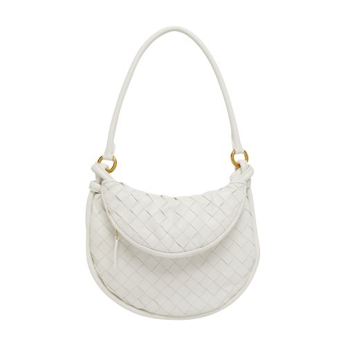 Bottega Veneta Gemelli Bag In White_m_brass