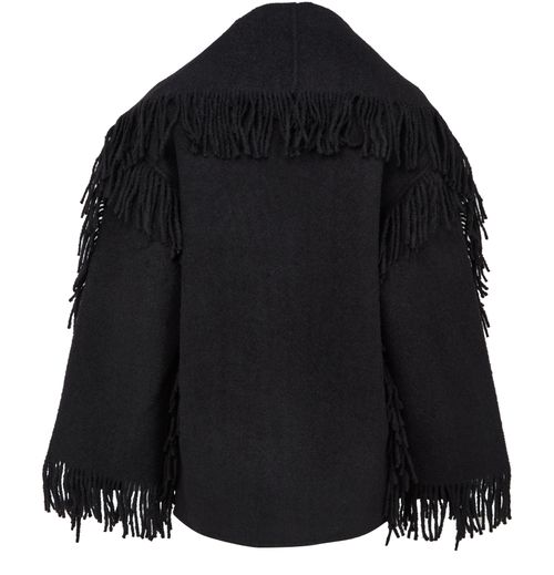 TOTEME Fringed scarf jacket