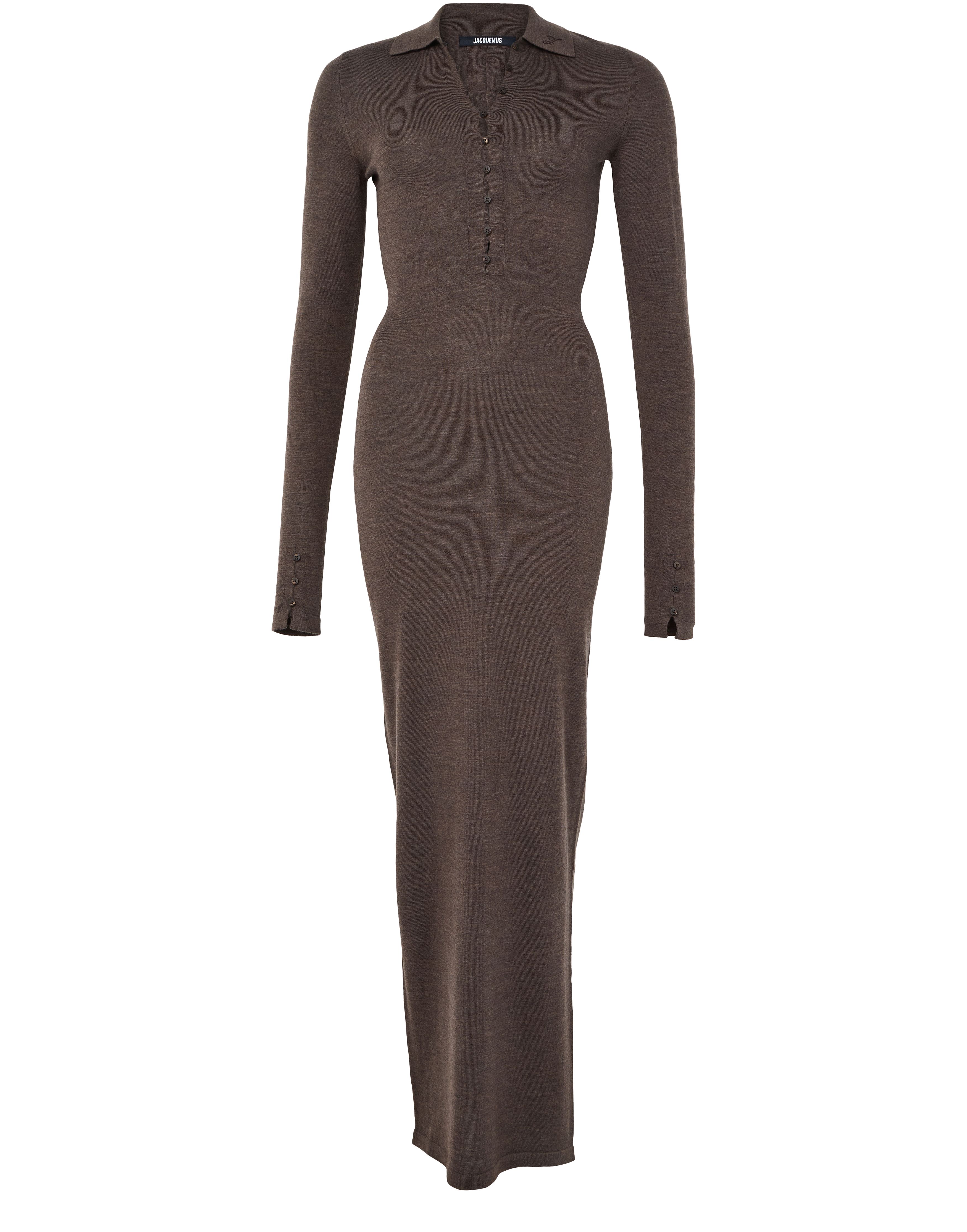 The Merino polo dress
