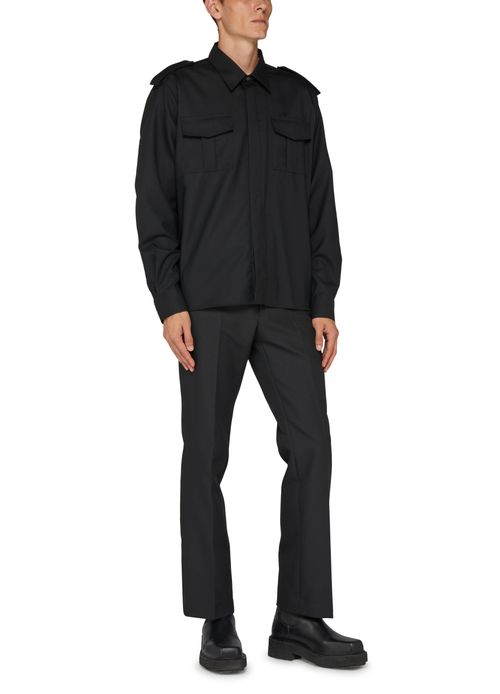 AMI PARIS Military long-sleeved shirt