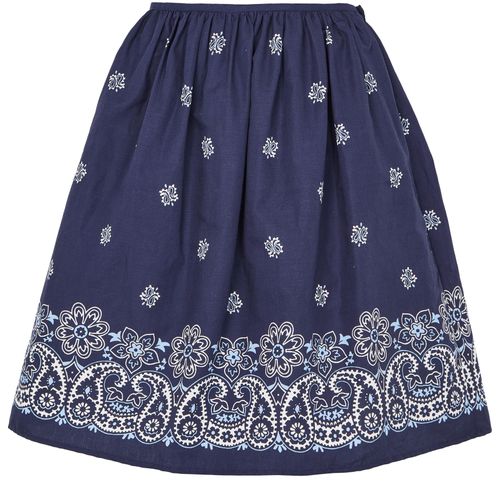 MIU MIU Bandana midi skirt