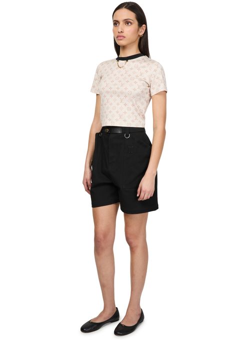 LOUIS VUITTON Monogram Crop Top