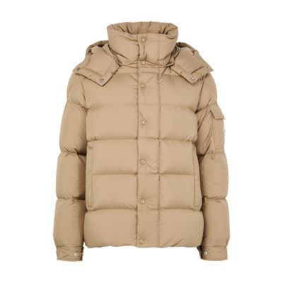 Moncler Maya 70 Puffer Jacket In Brown