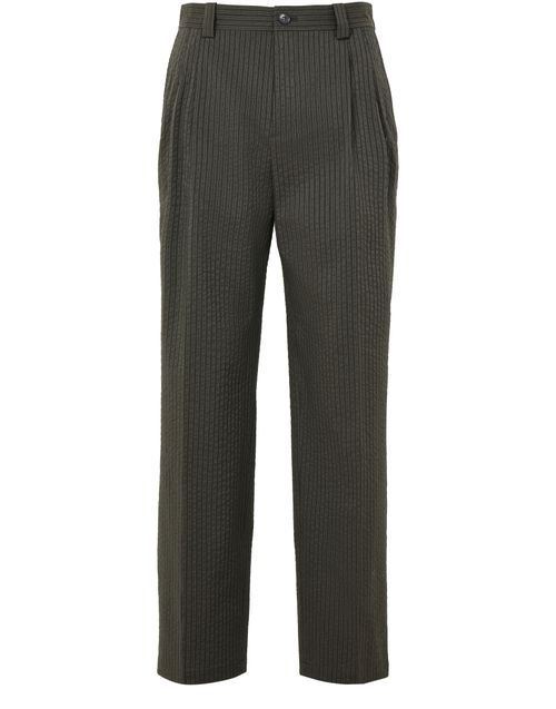 MAISON KITSUNE Relaxed Fit Bundfaltenhose